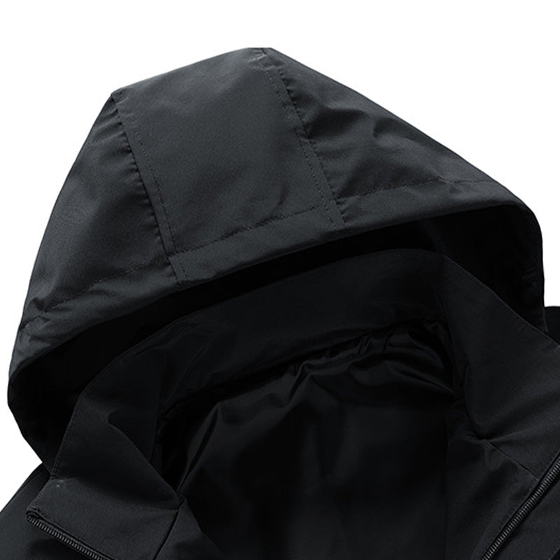 Men's Casual Warm Zip-Up Hooded Jacket(50% OFF)
