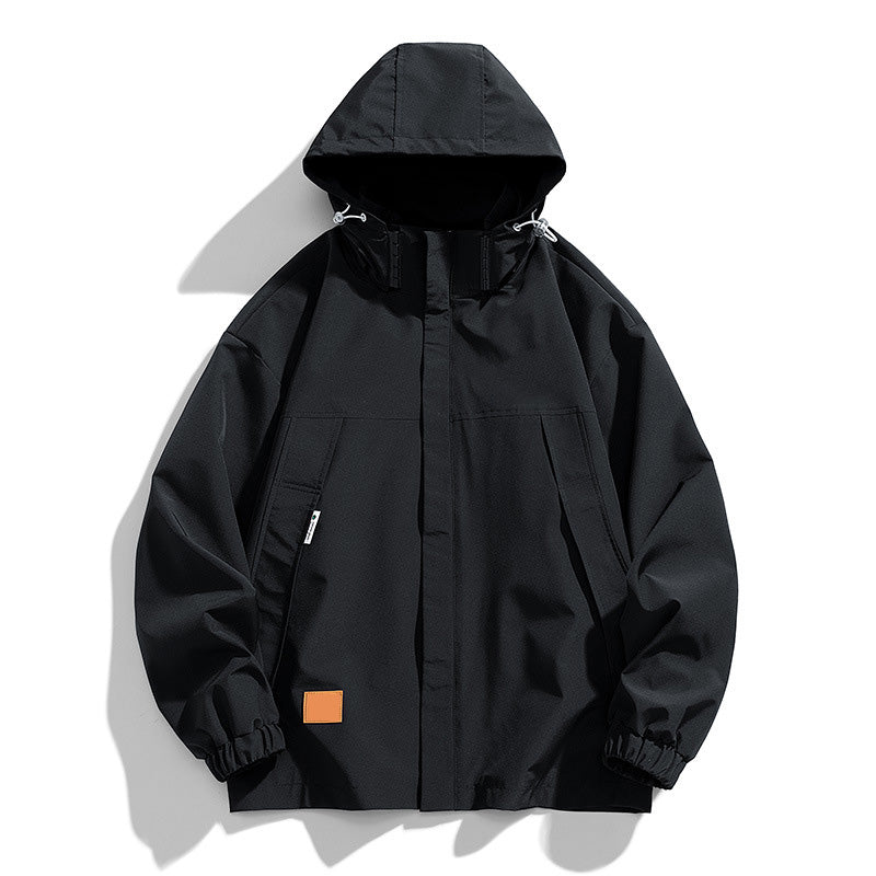 Men's Casual Warm Zip-Up Hooded Jacket(50% OFF)