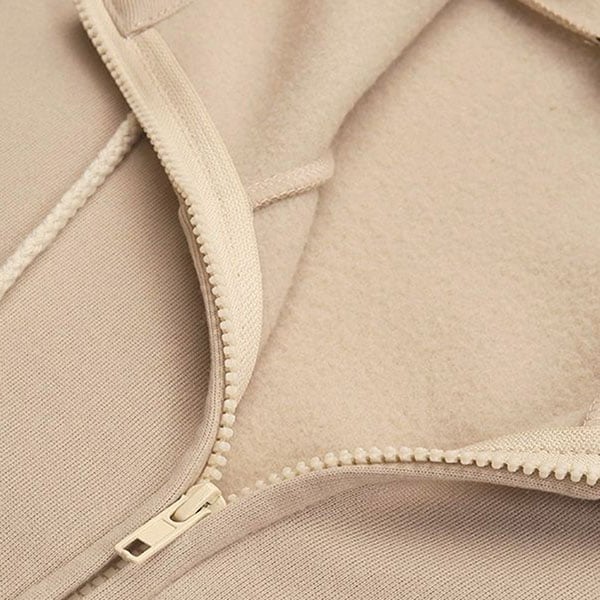 🎅Early Fall Sale (50% OFF)🎁 Hooded Zipper Long Padded Sweatshirt
